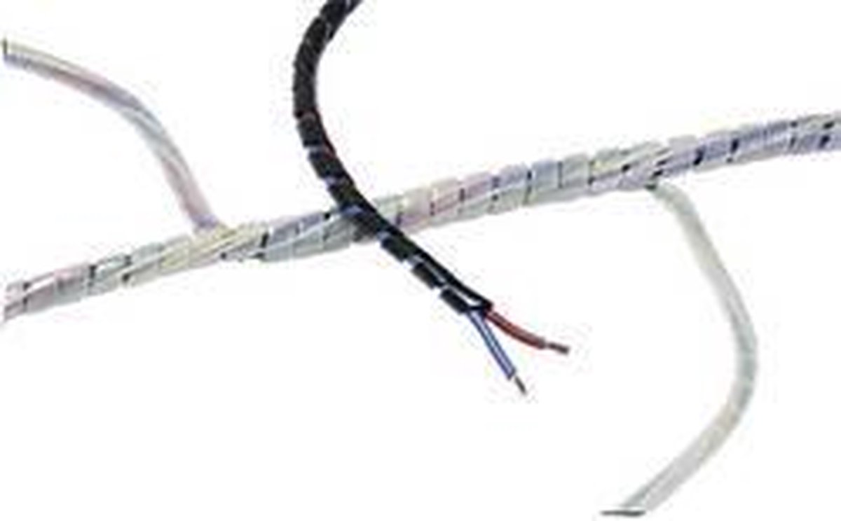 HellermannTyton 161-41201 SBPE9-PE-BK-30M Spiralslang 10 till 100 mm Svart 30 m