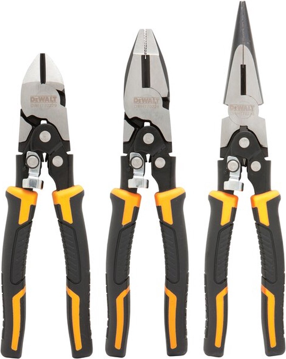 DEWALT DWHT0-70485 Tång-set 3 delar