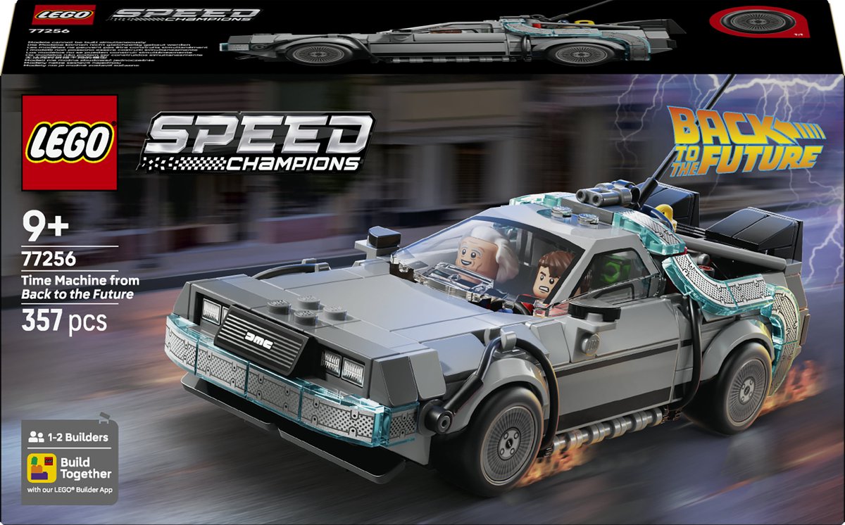 LEGO® SPEED CHAMPIONS 77256 Tidsmaskin tillbaka in i framtiden (77256)