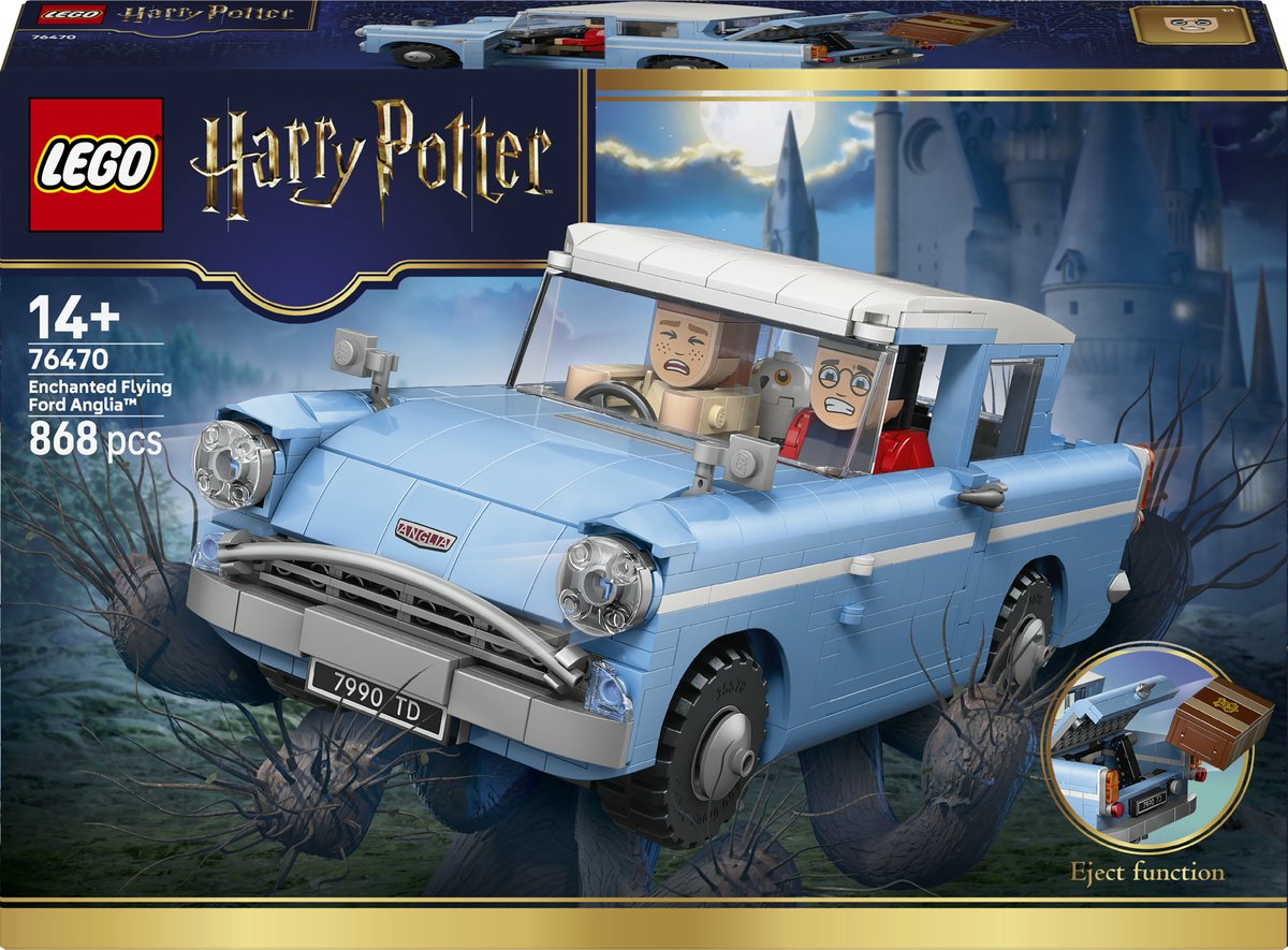 LEGO® HARRY POTTER™ 76470 Flygande Ford Anglia™ (76470); leksaksbil