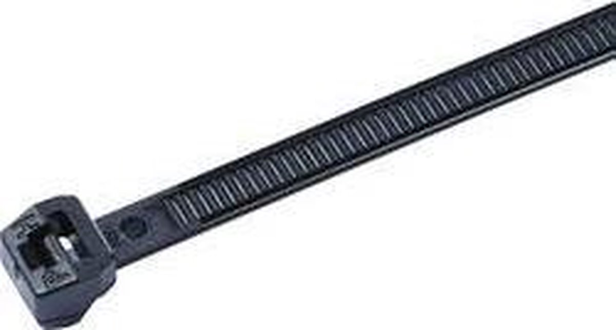 HellermannTyton 118-05850 T50SOS-HS-BK-C1 Buntband 150 mm 4.60 mm Svart Värmestabiliserad 100 st