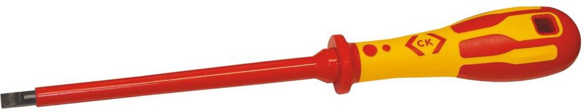 VDE Spårskruvmejsel C.K Dextro VDE T49144-025 Klingbredd: 2.5 mm Klinglängd: 75 mm