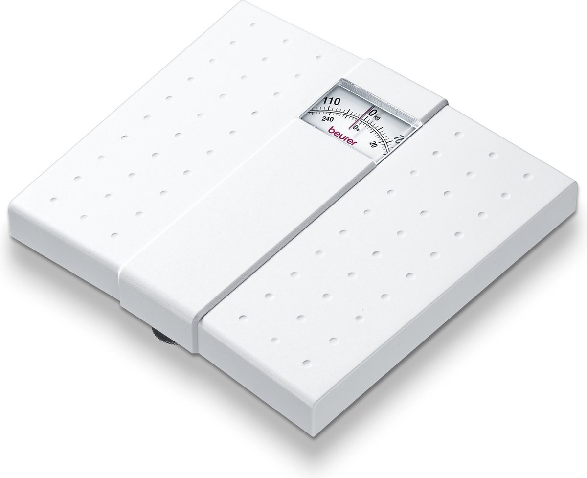 Beurer MS 01 Personvåg 71005 analog Vägningsområde=120 kg Vit