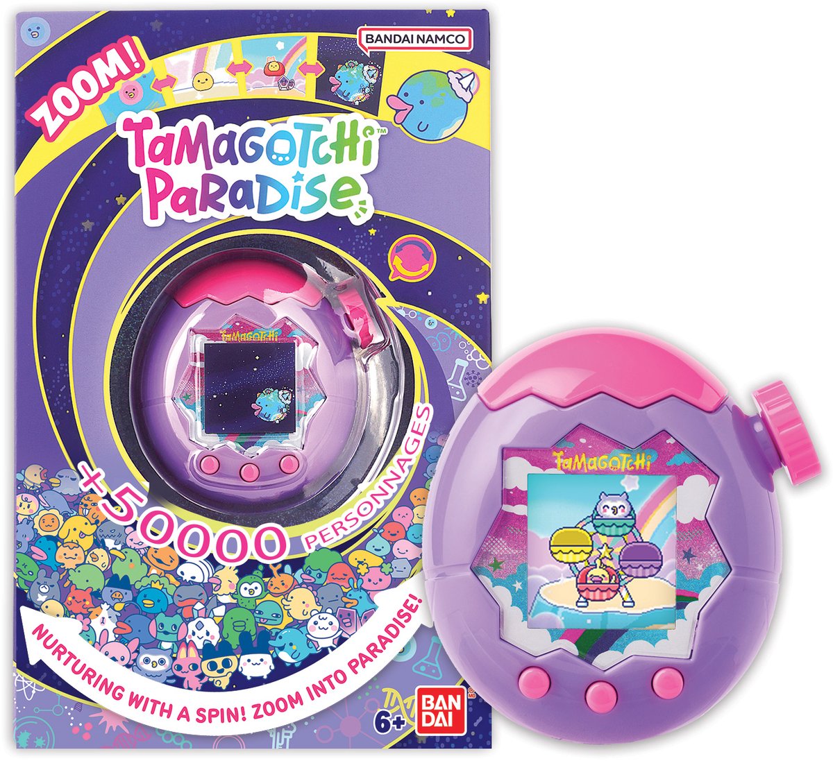 Tamagotchi Paradise Purple Sky