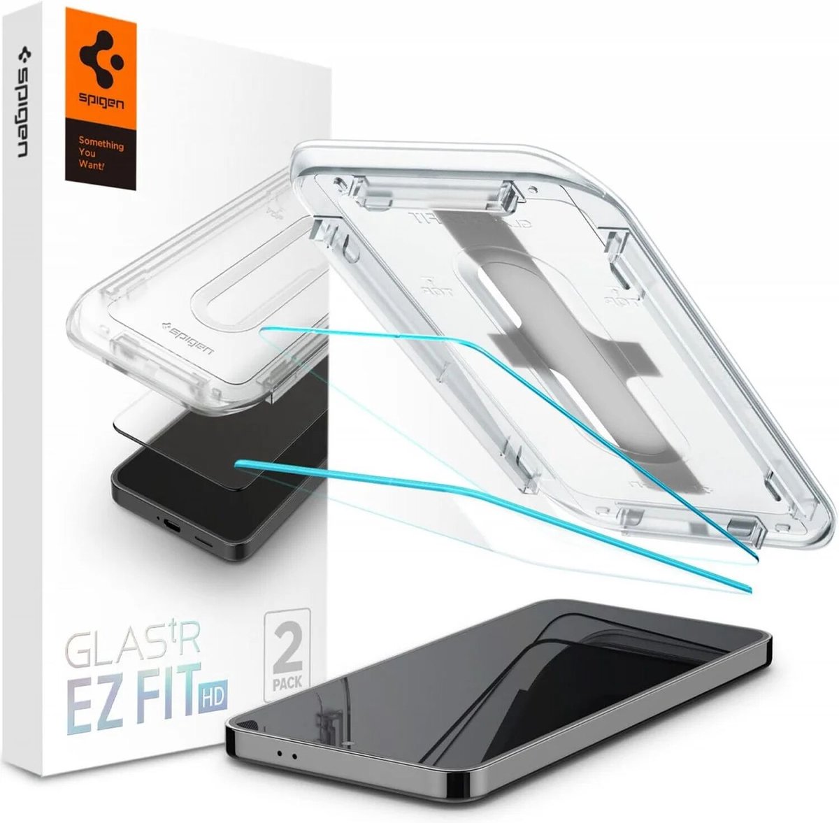 Spigen Glass tR EZ Fit HD Transparency 2 Pack - Samsung Galaxy S25+/S24+