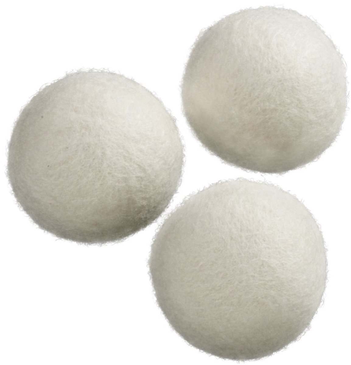 Xavax 111377 111377 Torrnervbollar av ull, 3 stycken