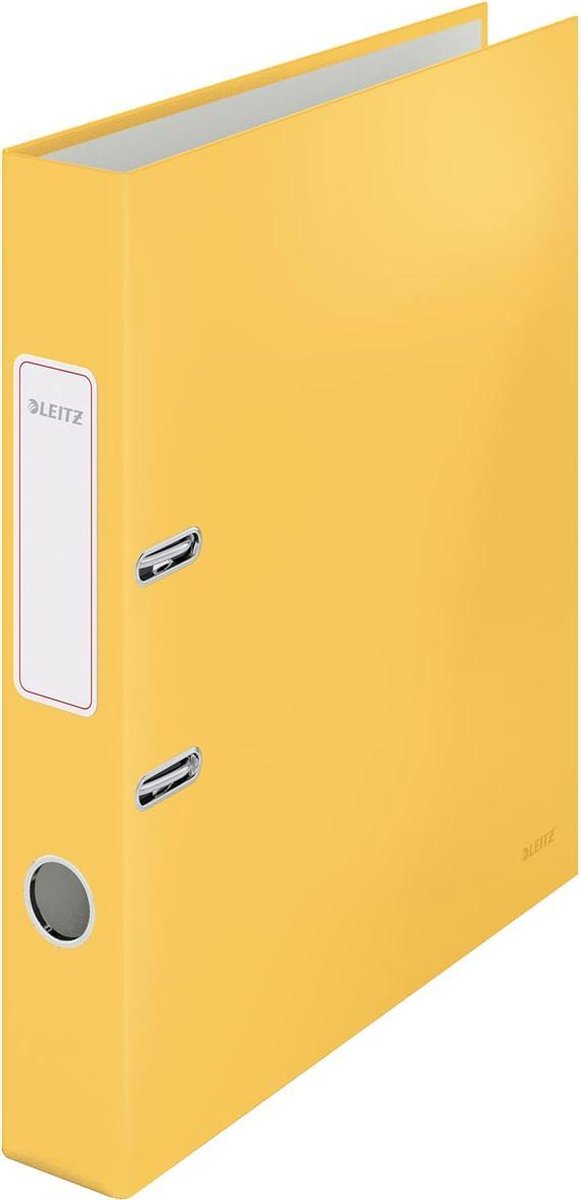 Leitz 180° Cosy brevordner Soft Touch Varm gul