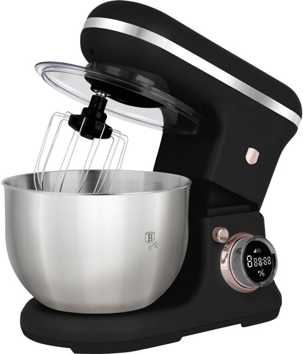 BerlingerHaus BH/9897 Köksmaskin 1500 W Svart, Roségold