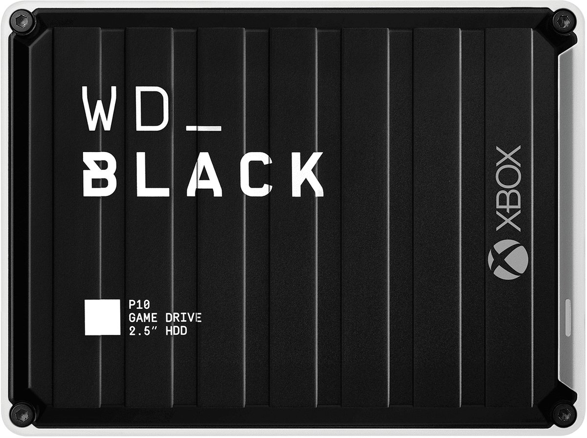 WD _BLACK P10 Game Drive for Xbox One - 4TB - Ekstern Harddisk - Sort