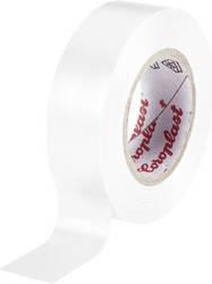 Coroplast 302 302-10-19WH Isoleringstejp Vit (L x B) 10 m x 19 mm 1 st