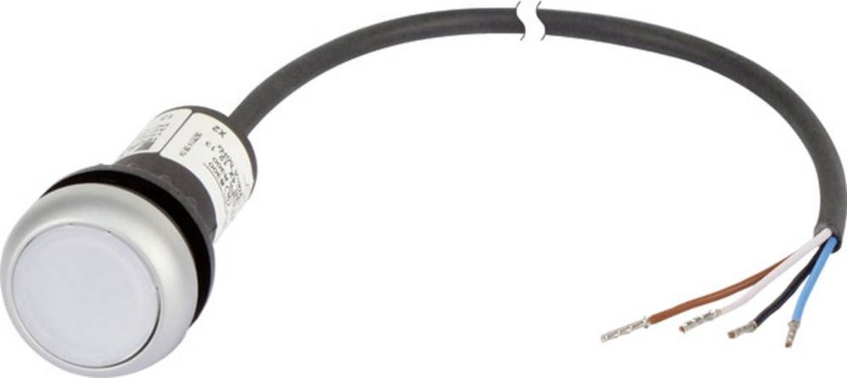 Eaton 185588 C22-DL-W-K10-24-P62 Tryckströmställare platt 1 knapp Vit 1 st Piece