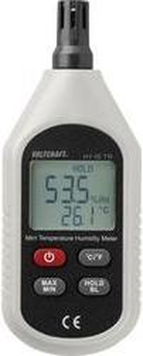 VOLTCRAFT HY-10 TH Hygrometer 0 % rF 100 % rF