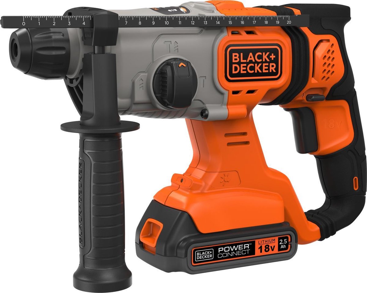 Black & Decker BLACK+DECKER BCD900E2K - rotary hammer - cordless - 2 batteries