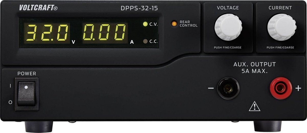 VOLTCRAFT DPPS-32-15 Laboratorieaggregat, justerbar 1 - 32 0 - 15 A 480 W USB programmerbar Antal utgångar 1 x