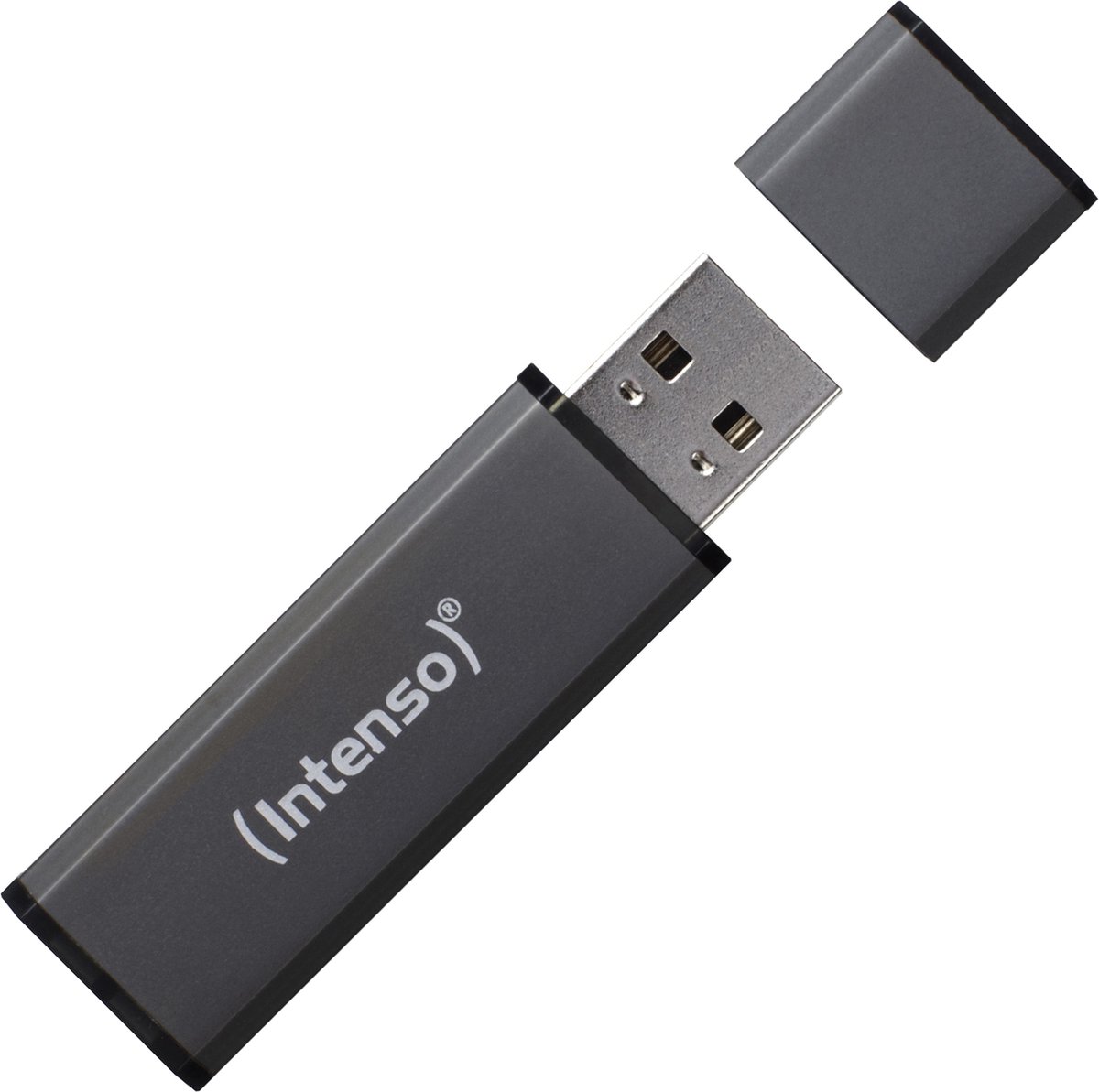 Intenso Alu Line USB-minne 16 GB Antracit 3521471 USB 2.0