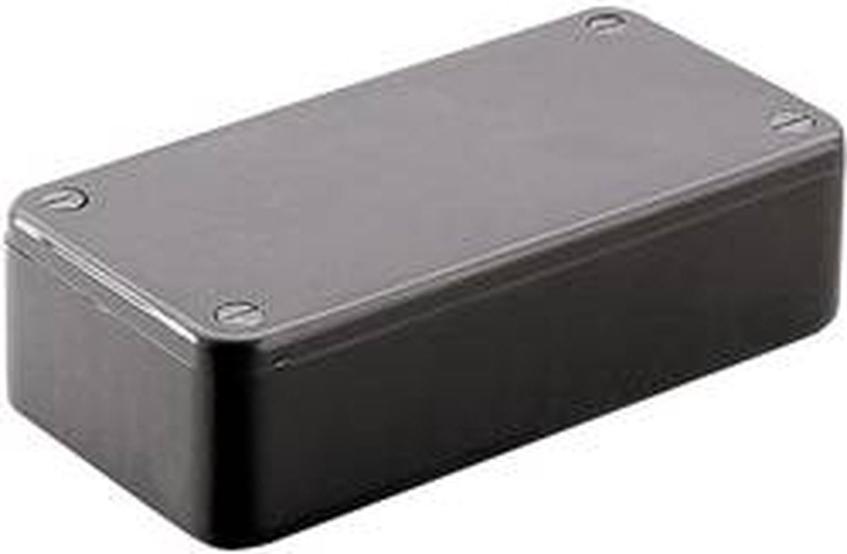 Hammond Electronics 1591EBK Hölje euro 191 x 110 x 60 ABS Svart 1 st