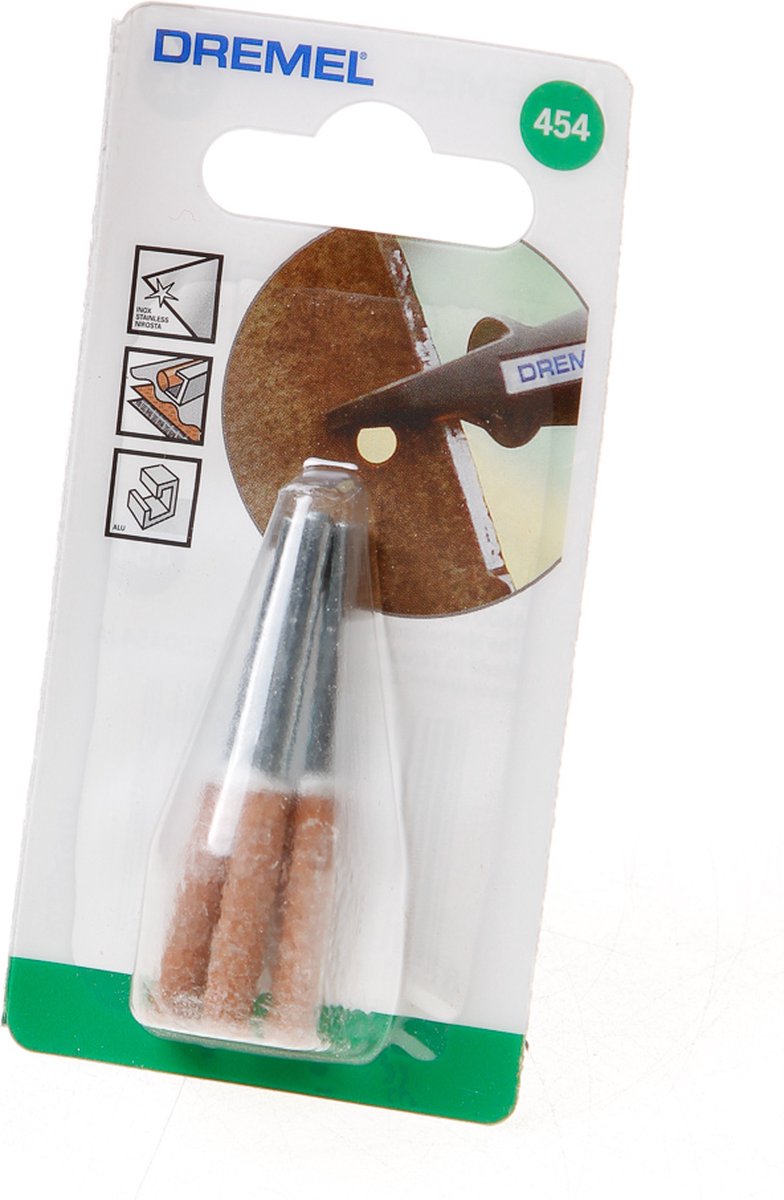 Slipstift för sågkedjor Dremel 455 5,6 mm 3 st