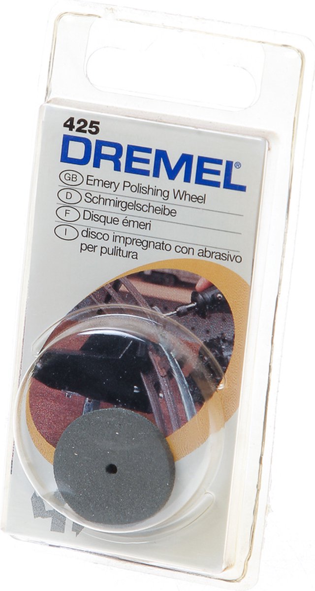 Polerskiva Dremel 425 22,5 mm 4 st