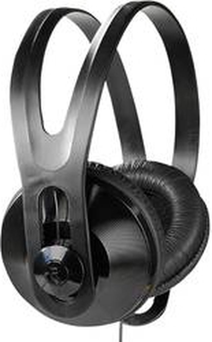 Vivanco Over-Ear TV-headphone 5m cable 3.5/6.3mm - Black