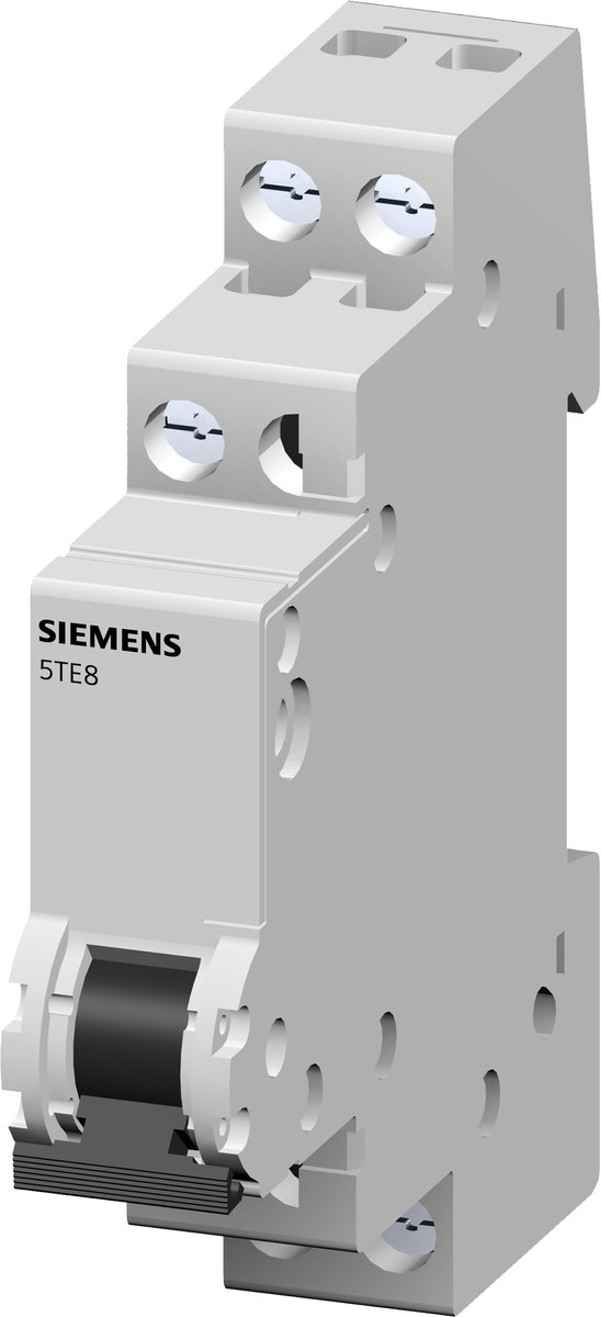 Strömbrytare Grå 1-polig 6 mm² 20 A 1 NO Siemens 5TE8111
