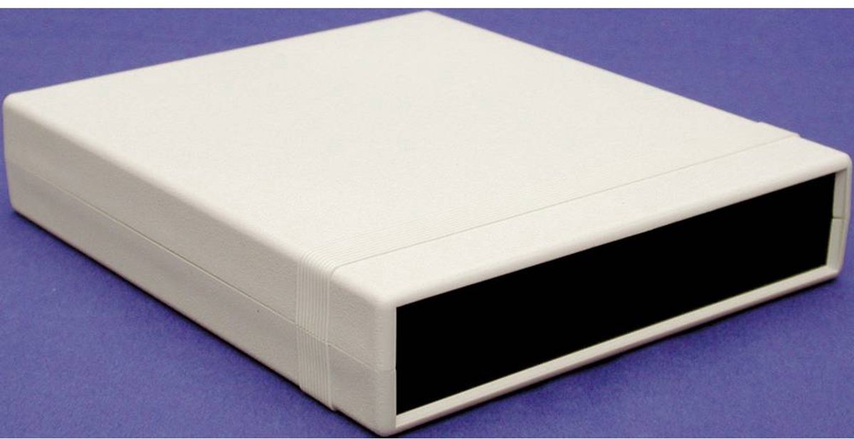 Hammond Electronics 1598GSGYPBK Hölje instrument 250 x 160 x 76 Polystyol Grå 1 st