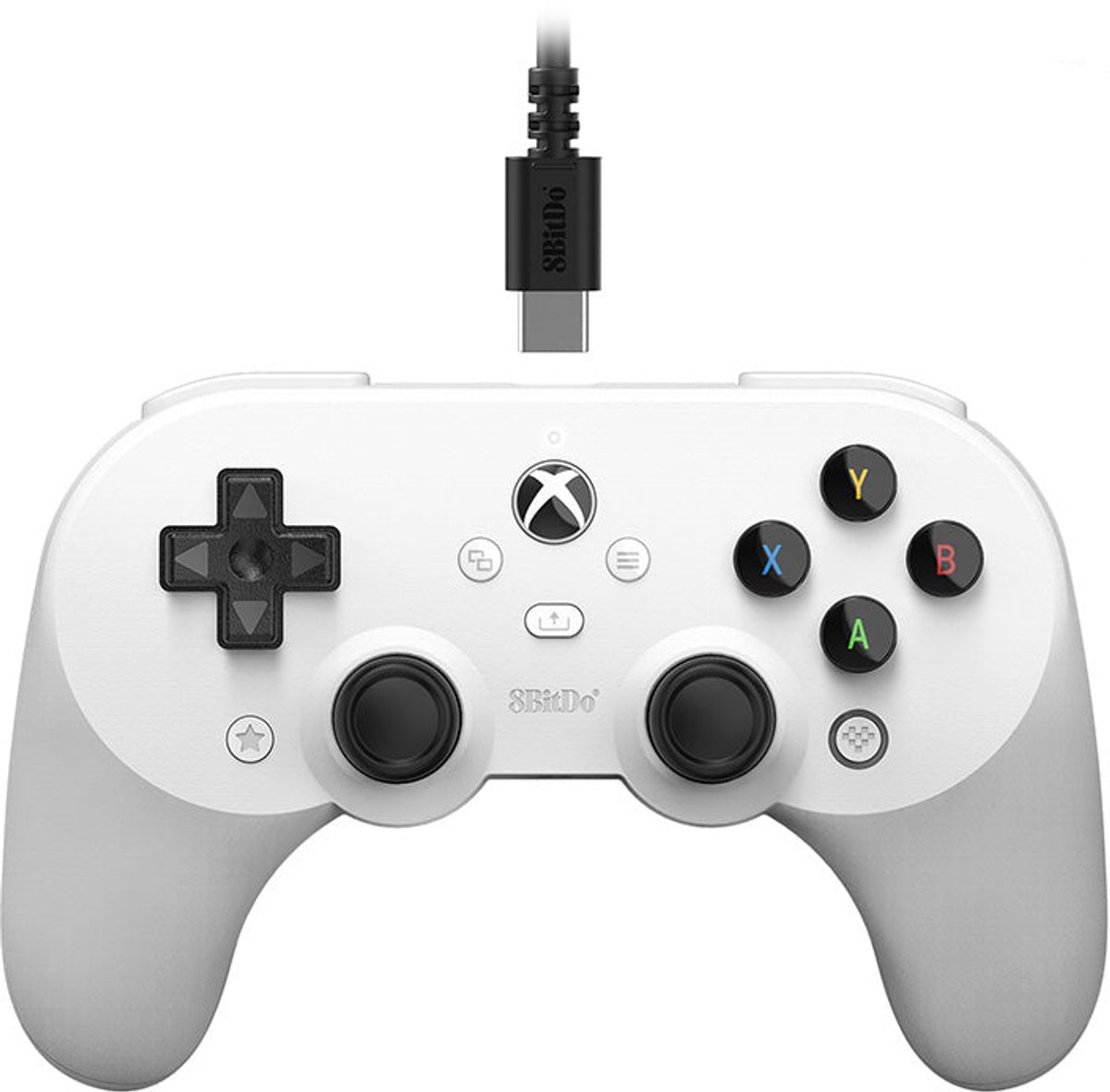 8BitDo Pro 2 - White - Wired Controller - Microsoft Xbox One