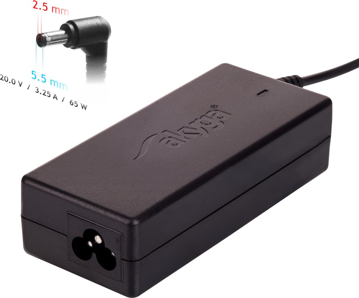 Akyga AK-ND-17 - power adapter - 65 Watt