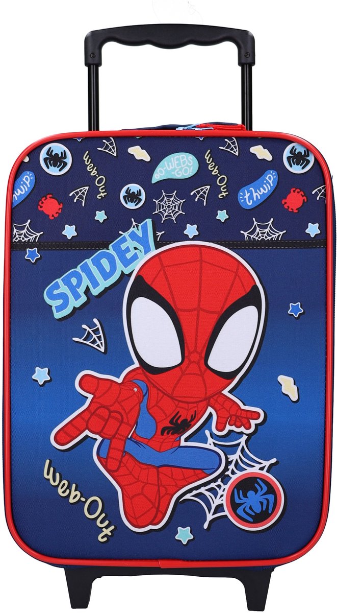 Spidey and His Amazing Friends Trolley suitcase Spidey Made To Roll