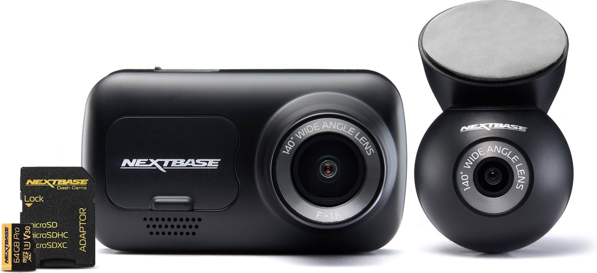 NextBase Bundle 320XRWC - Front 1080p + Rear Window Cam 1080p