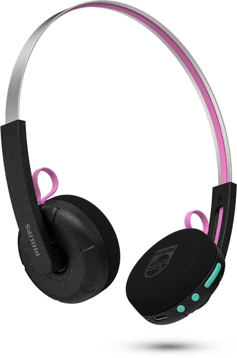 Philips TAMS1 - Ringo Duo On-ear Headphones - Sort