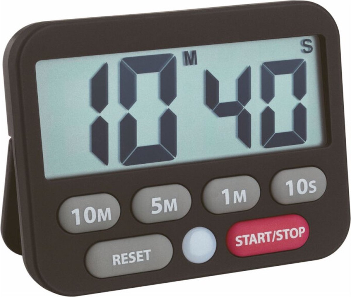 TFA Dostmann 38.2038.01 Timer Svart digital