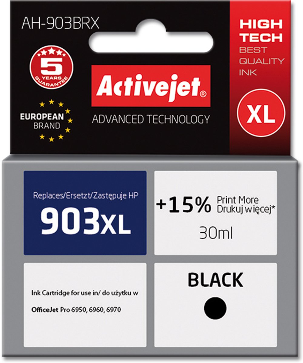 ActiveJet Premium - XL Black Ink