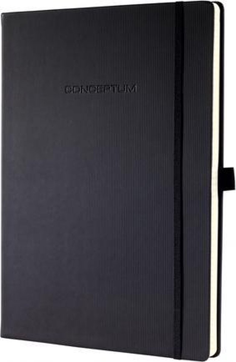 Sigel anteckningsbok Conceptum/CO121 A5 h svart 80 g