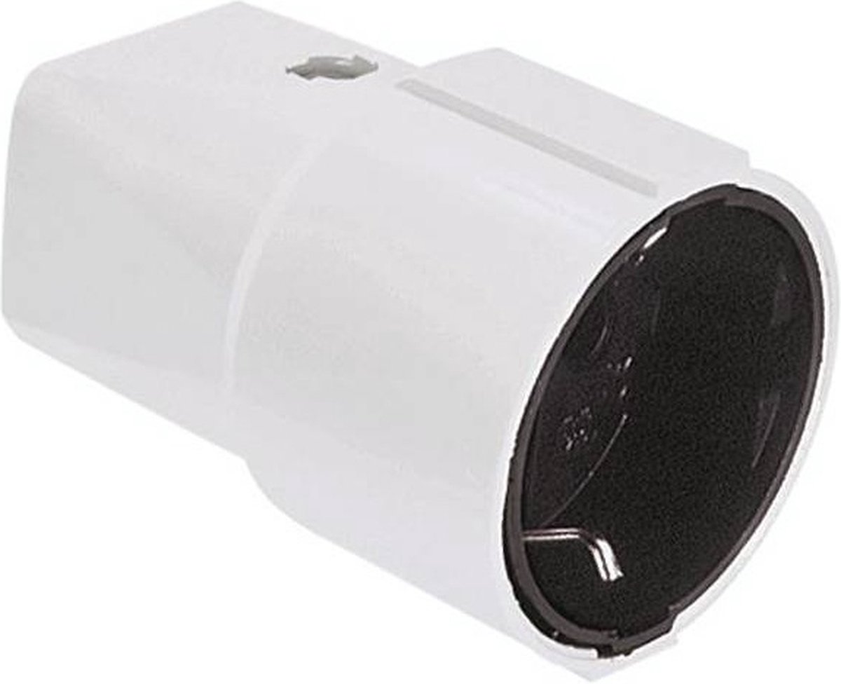 Bachmann 912.270 Skarvuttag Plast 230 V Vit IP20