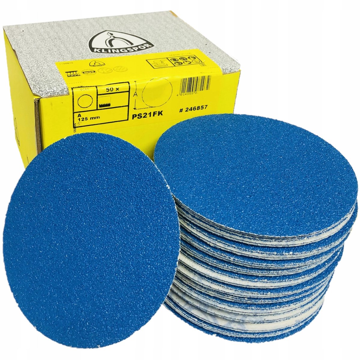 Klingspor 246488 Slipskiva Diameter 150 mm Kornighet=120 50 st