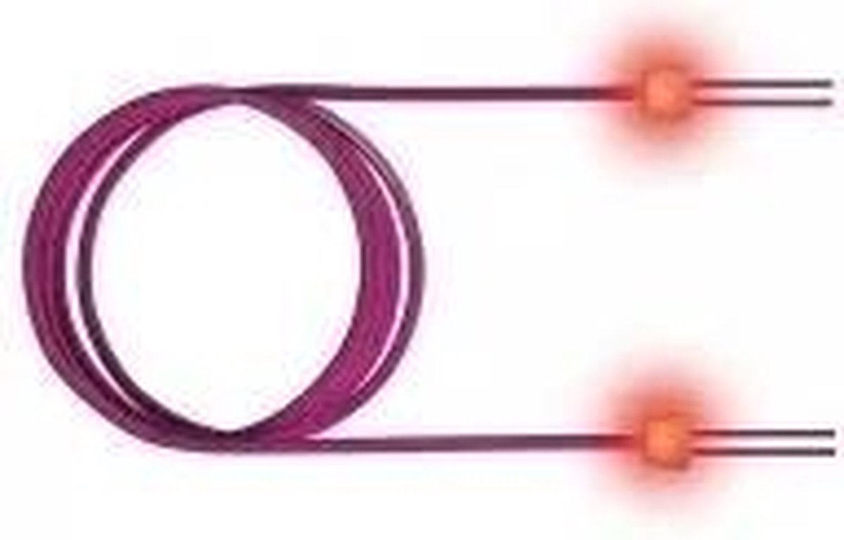 Easylan LSD31100050 Fiberoptik LWL Anslutningskabel 5.00 m Turkos 50/125 µ Multimode OM3
