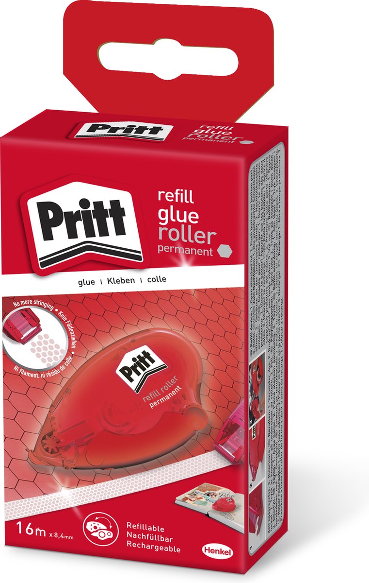 Pritt Justeringstejp Refill permanent 8.4 mm 16 m Permanent Återpåfyllningsbar: Ja ZRRPH 1 st