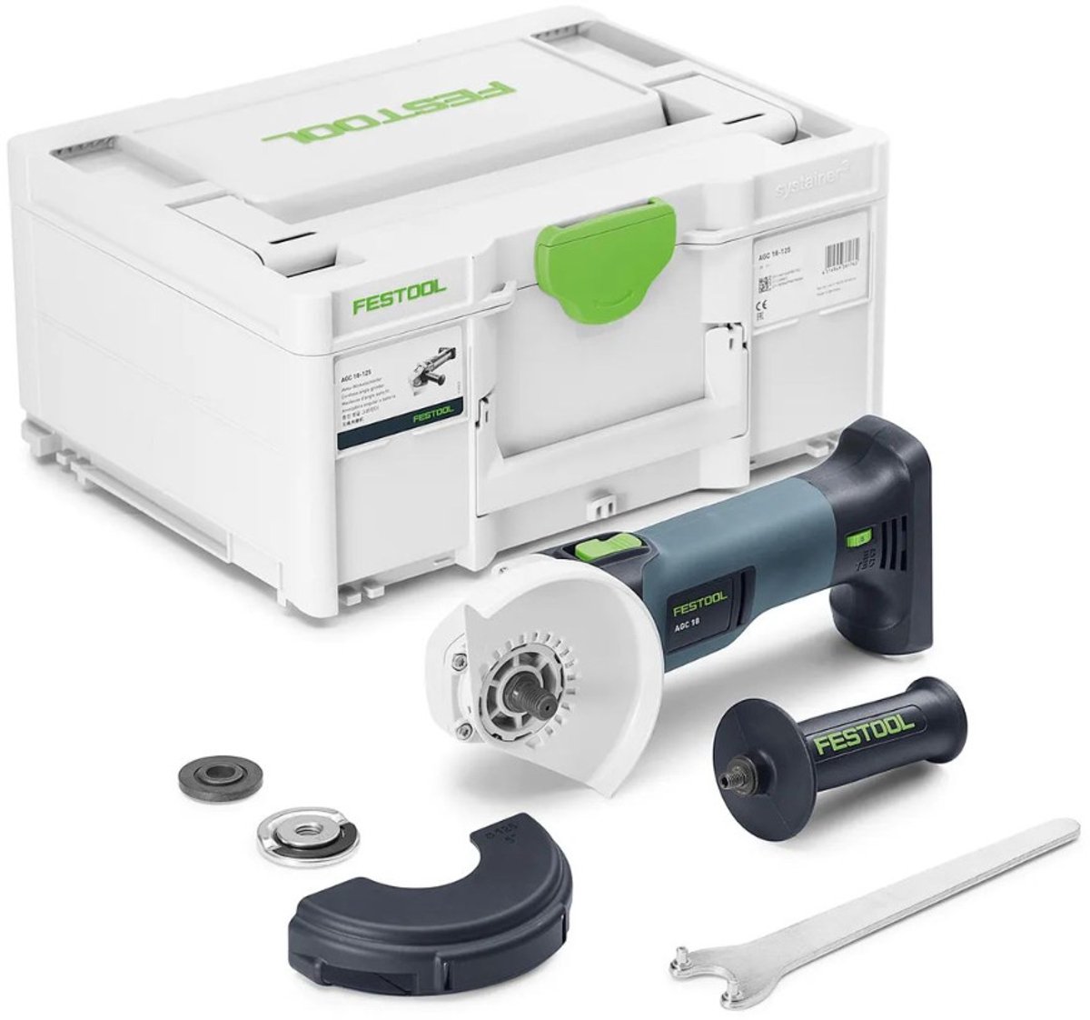Festool 578367 Batteridriven vinkelslip AGC 18-125 EB-Basic