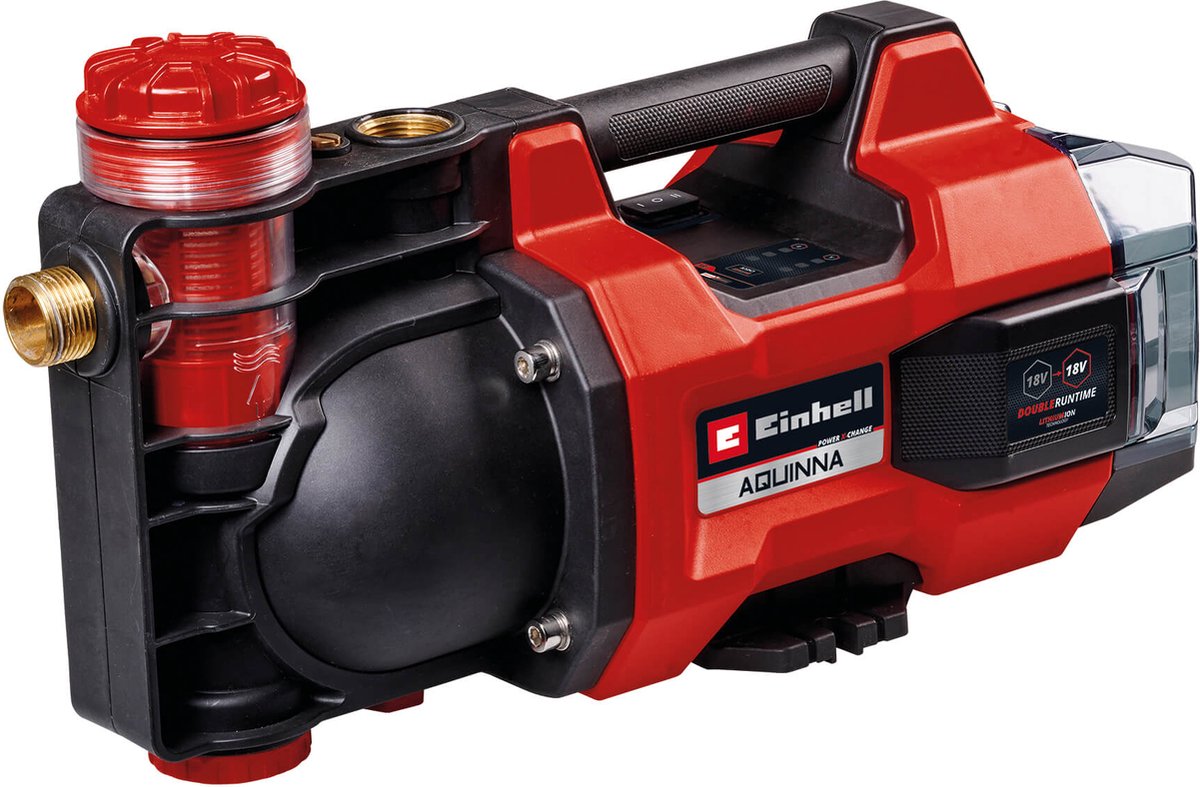 Einhell Power X-Change AQUINNA 18/30 F LED Akku-Gartenpumpe 3000 l/h 28 m