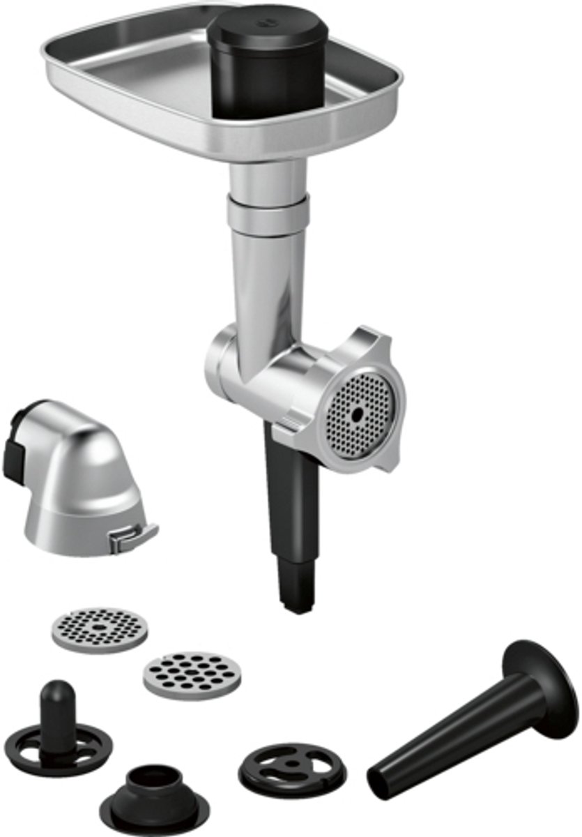 Bosch Haushalt MUZ9HA1 Köttkvarn Metall, Svart