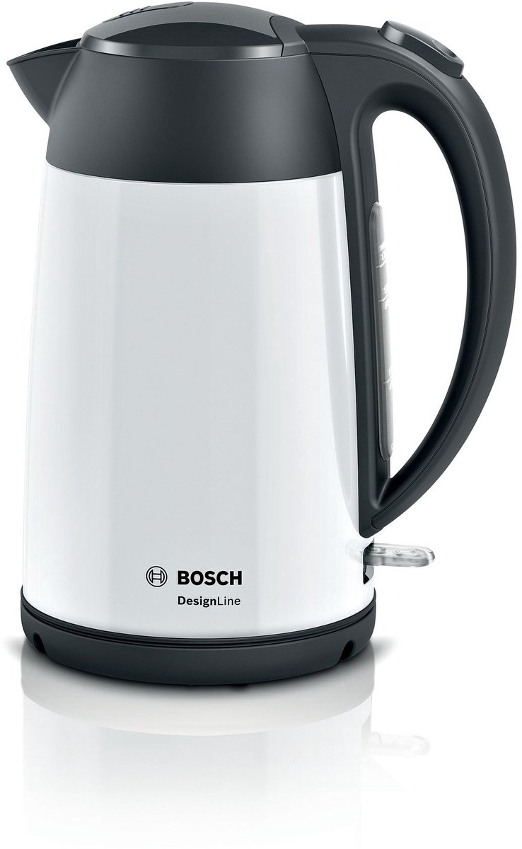 Bosch Haushalt TWK3P421 Vattenkokare Vit, Svart