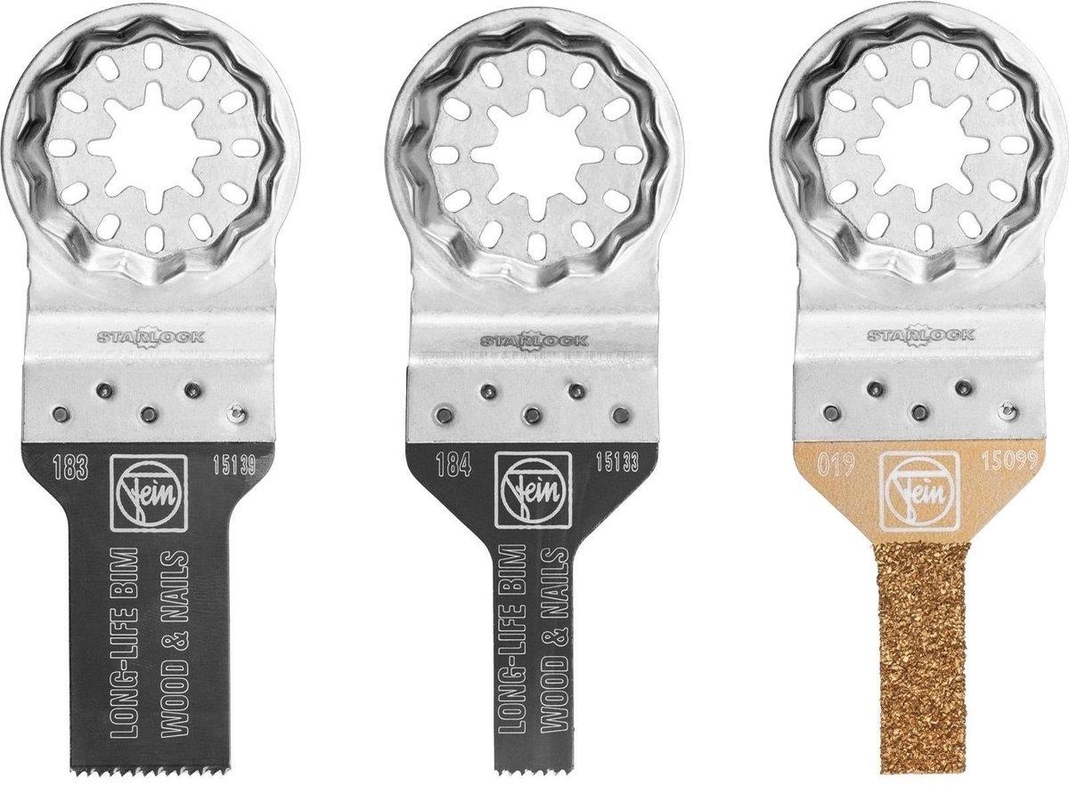 Fein 35222967090 Combo Starlock MINI CUT Multiverktyg Value Pack 3 st
