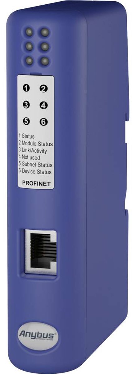 Anybus AB7317 CAN/Profinet-IO CAN-omvandlare CAN Bus, USB, D-subminiatyr med galvanisering, Ethernet 24 V/DC 1 st