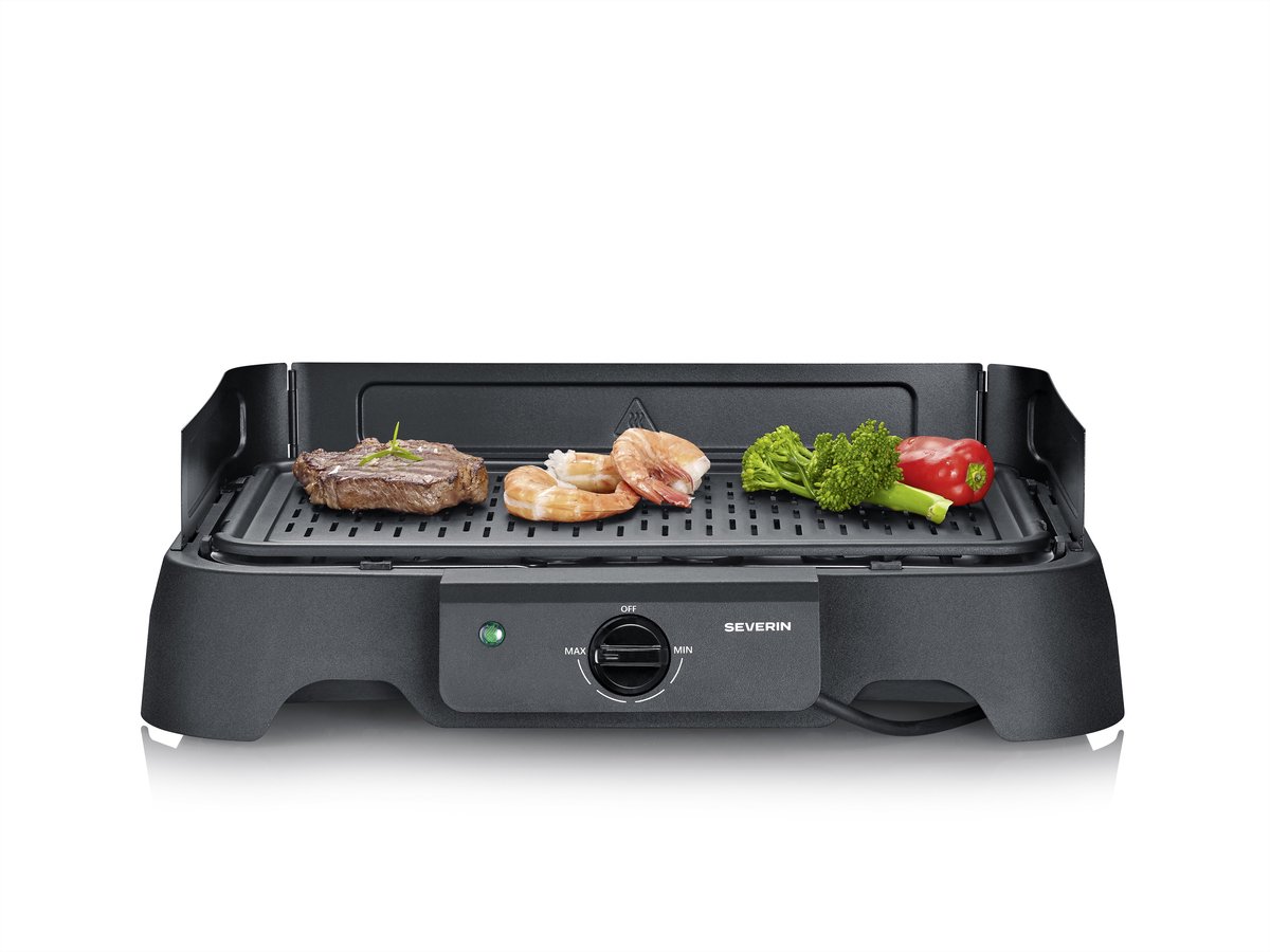 Severin 8595 Grill Elektrisk Svart
