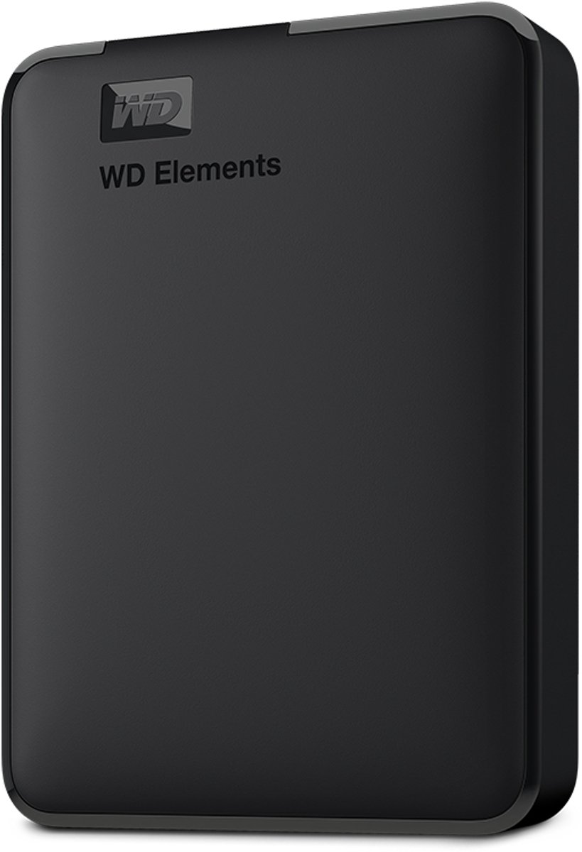 WD Elements Portable 6 TB Extern hårddisk 2.5 USB 3.2 Gen 1, Micro USB 3.0 Svart WDBHJS0060BBK-WESN