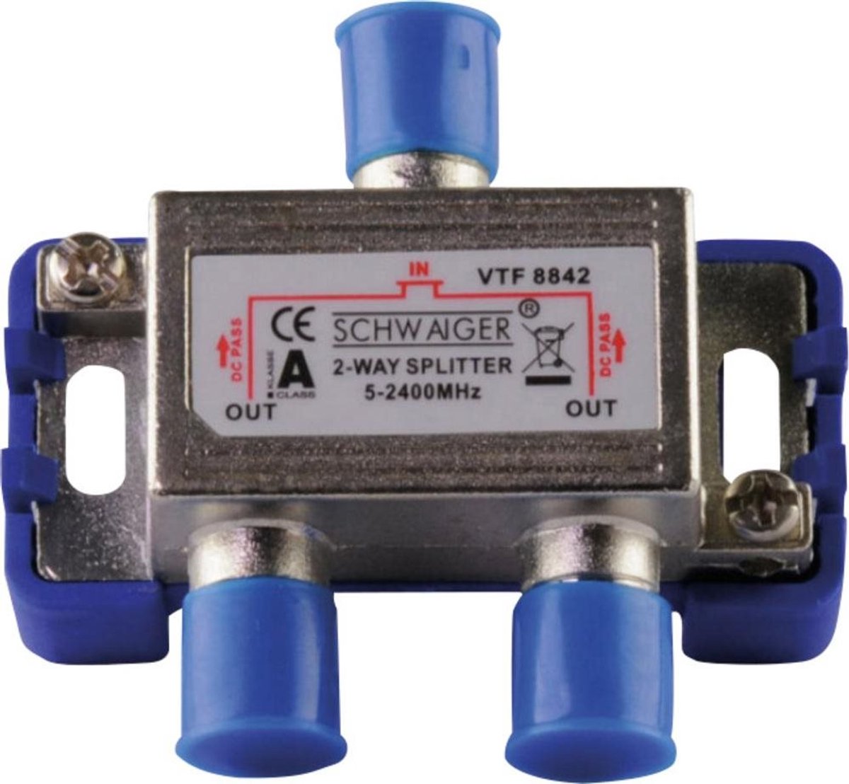 Schwaiger VTF8842 241 SAT-fördelare 2-polig 5 - 2400 MHz