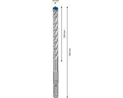 Bosch Accessories EXPERT SDS plus-7X 2608900097 Volframkarbid Borrhammare 1 st 10 mm Total längd 165 mm SDS-Plus 1 st