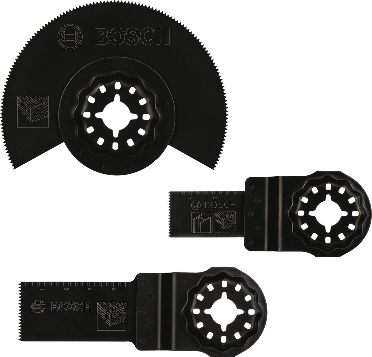 Bosch Accessories 2607017323 PMF Trä 3 delar 1 set