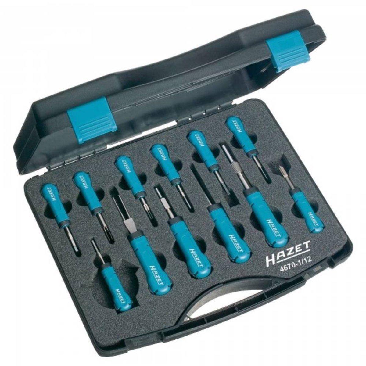 Hazet 4670-1/12 Upplåsningsverktygset 12-delars.