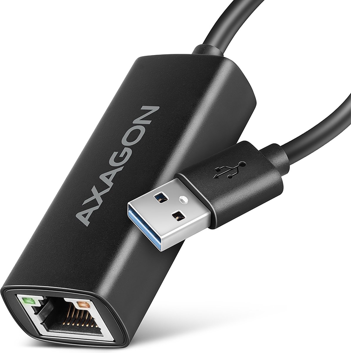 AXAGON ADE-AR Nätverksadapter RJ45, USB 3.2 Gen 1